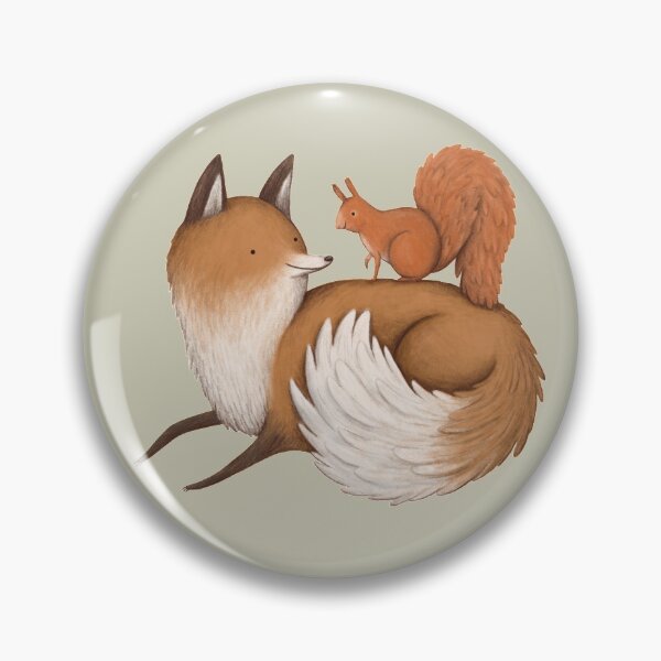 Item preview, Fox & Squirrel designed and sold by SophieCorrigan.
