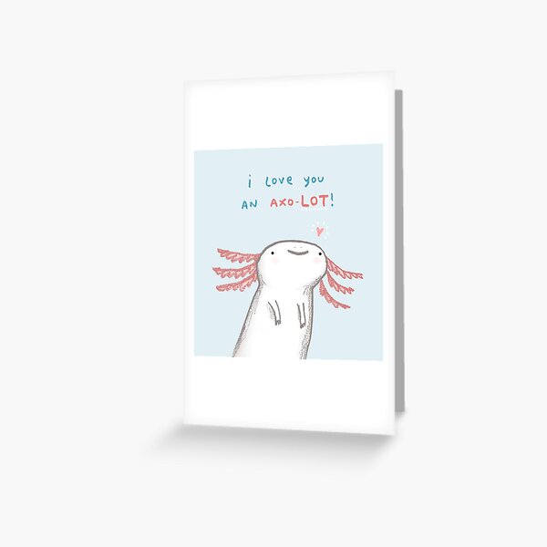 Lotl Love Greeting Card