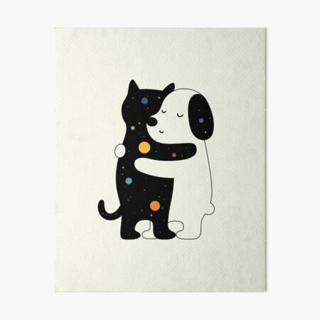 Universal Language Art Board Print
