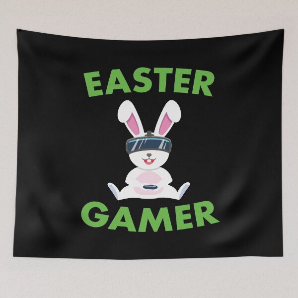 Item preview, Easter Gaming Bunny Gamer designed and sold by EstelleStar.