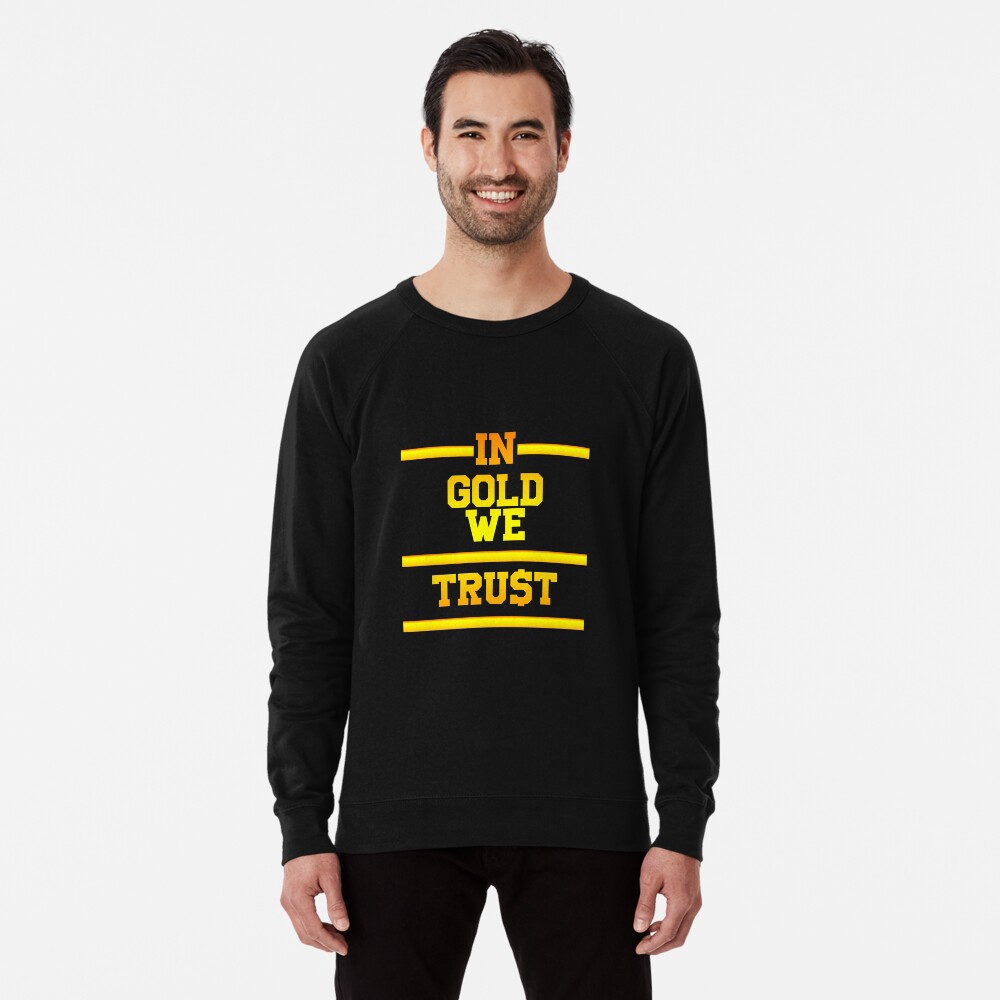 In gold we trust Essential T-Shirt for Sale by -Your-Design