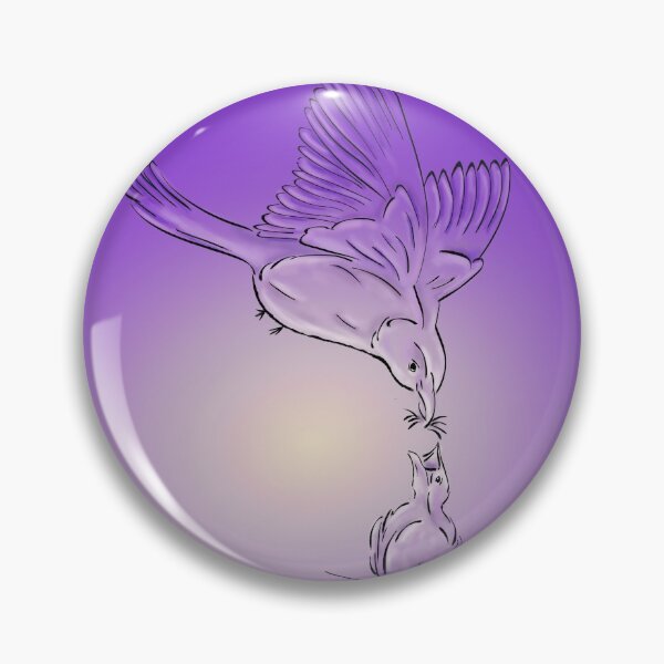 Item preview, Purple bird mother and child, Happiest animals on earth designed and sold by mofdeer10.
