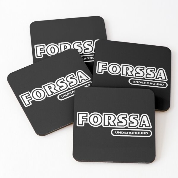 Item preview, Forssa Underground (valkoinen teksti) designed and sold by futurytmi.