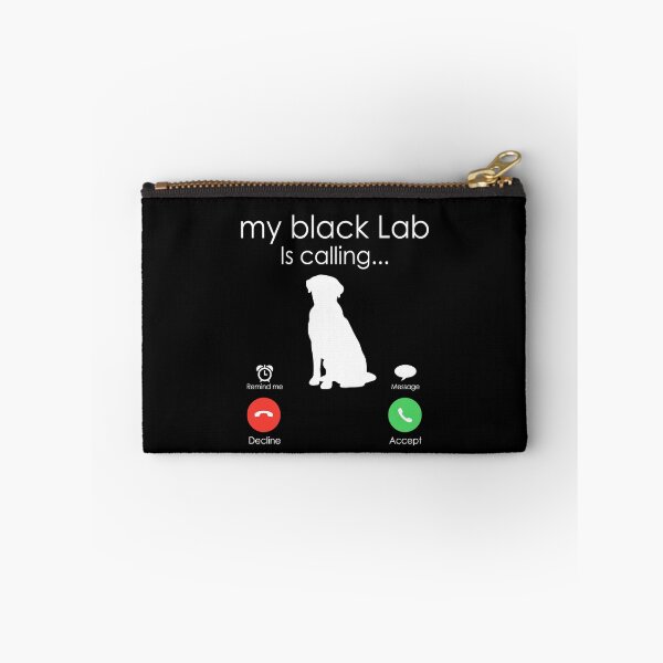 Item preview, Black Labrador is Calling. Funny Dog Owner Gift designed and sold by majuga.