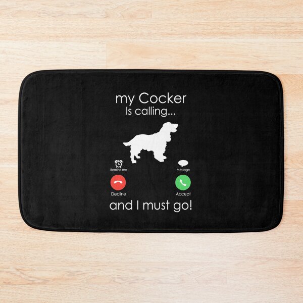 Item preview, Cocker is Calling. Funny Dog Owner Gift designed and sold by majuga.