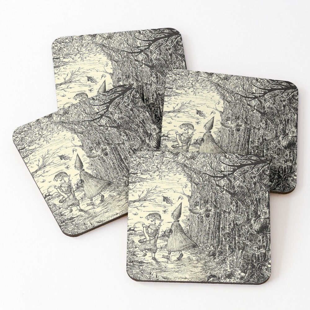 Item preview, Coasters (Set of 4) designed and sold by Chibzilla.