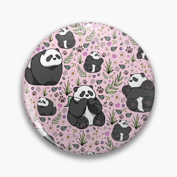 Item preview, Pandas in Pink designed and sold by Nemki.