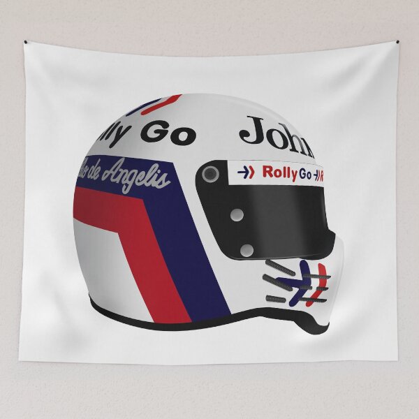 Item preview, Elio de Angelis - 1985 Helmet Right side designed and sold by JageOwen.