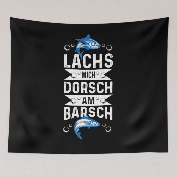 Artikelvorschau, Lachs mich Dorsch am Barsch Lustige Angler Spruch entworfen und verkauft von fantasyy.