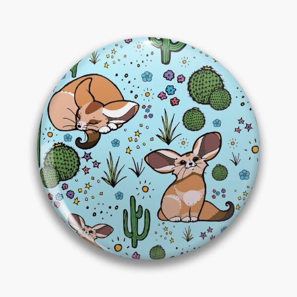 Item preview, Fennec Fox in Blue designed and sold by Nemki.