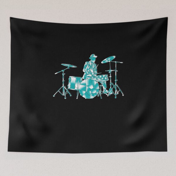 Item preview, Musician drummer drums designed and sold by bestshirtdesign.