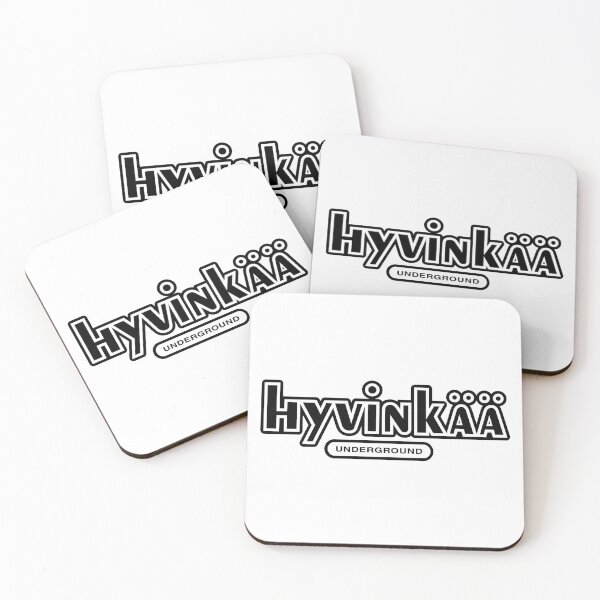 Item preview, Hyvinkää Underground (musta teksti) designed and sold by futurytmi.