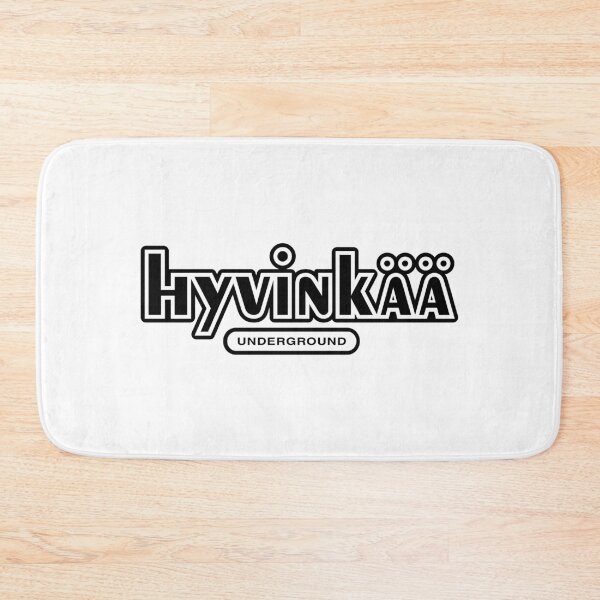 Item preview, Hyvinkää Underground (musta teksti) designed and sold by futurytmi.