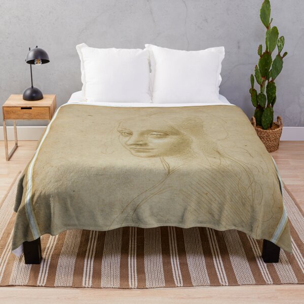 Item preview, Study of a lady by Leonardo Da Vinci designed and sold by Vintage Designs +.