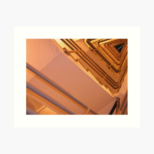 Stairing Art Print