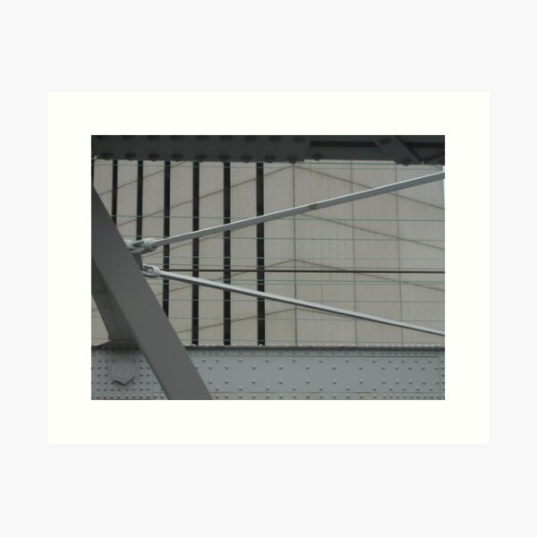 Trestle Through Art Print