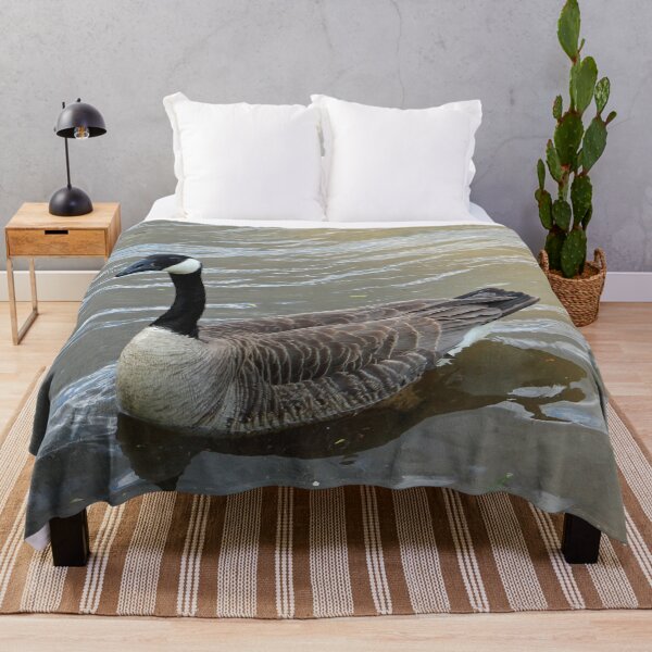 Item preview, Canadian Goose Swimming in the River designed and sold by Susie Kramer.