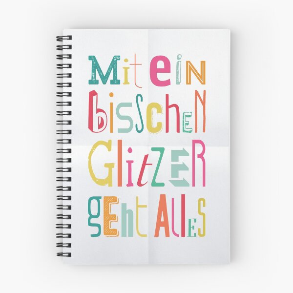 Item preview, Mit ein bisschen Glitzer geht alles designed and sold by cronerdesign.