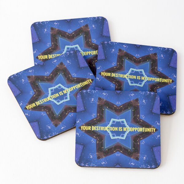 Item preview, Your Destruction is My Opportunity Mandala designed and sold by Davey's Designs.