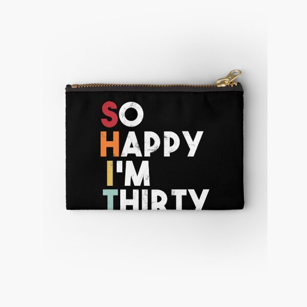 Item preview, Funny 30th Birthday - So Happy I'm Thirty Vintage designed and sold by majuga.