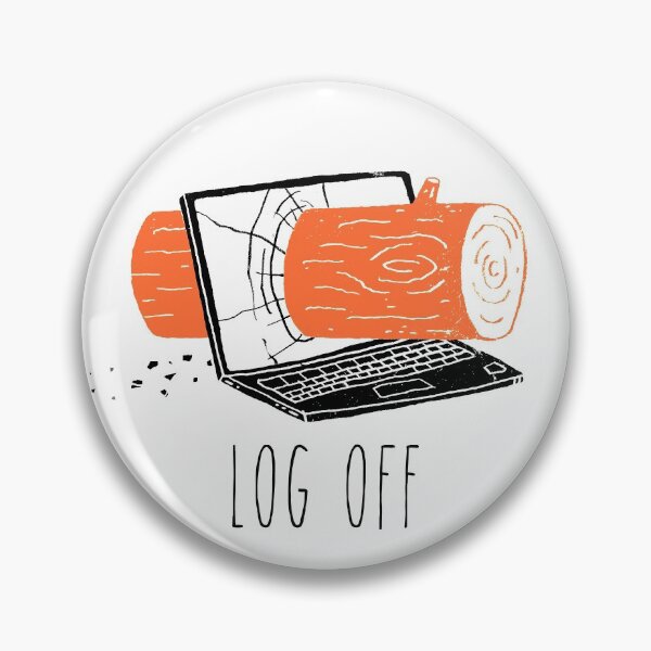 Item preview, Log Off designed and sold by DinoMike.