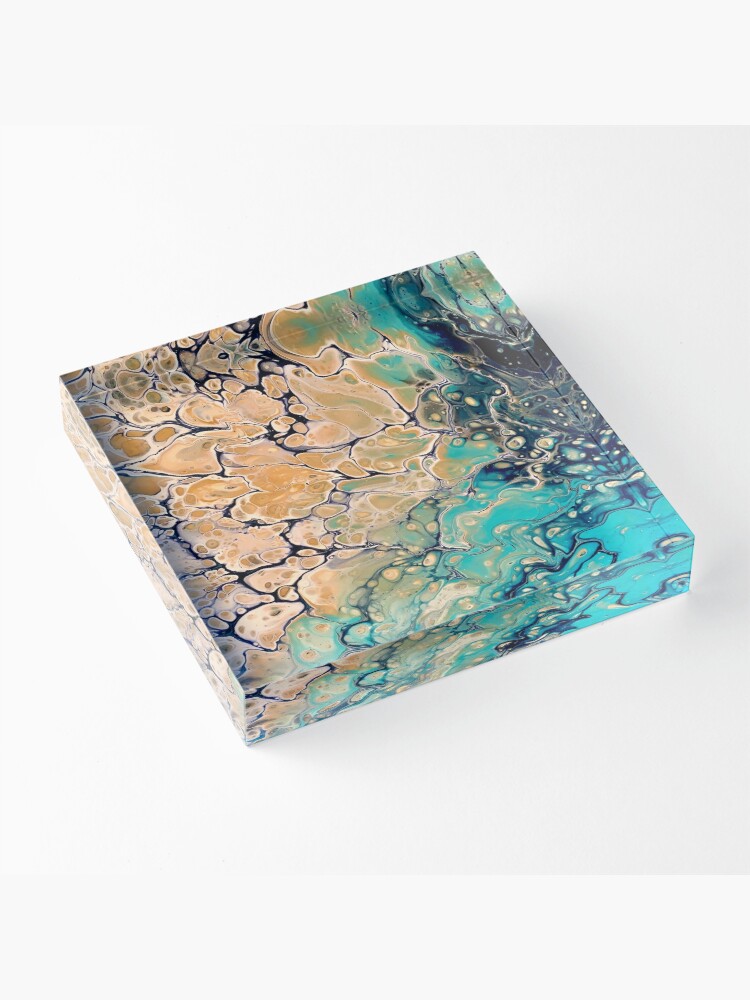 Alternate view of The Beach Acrylic Block