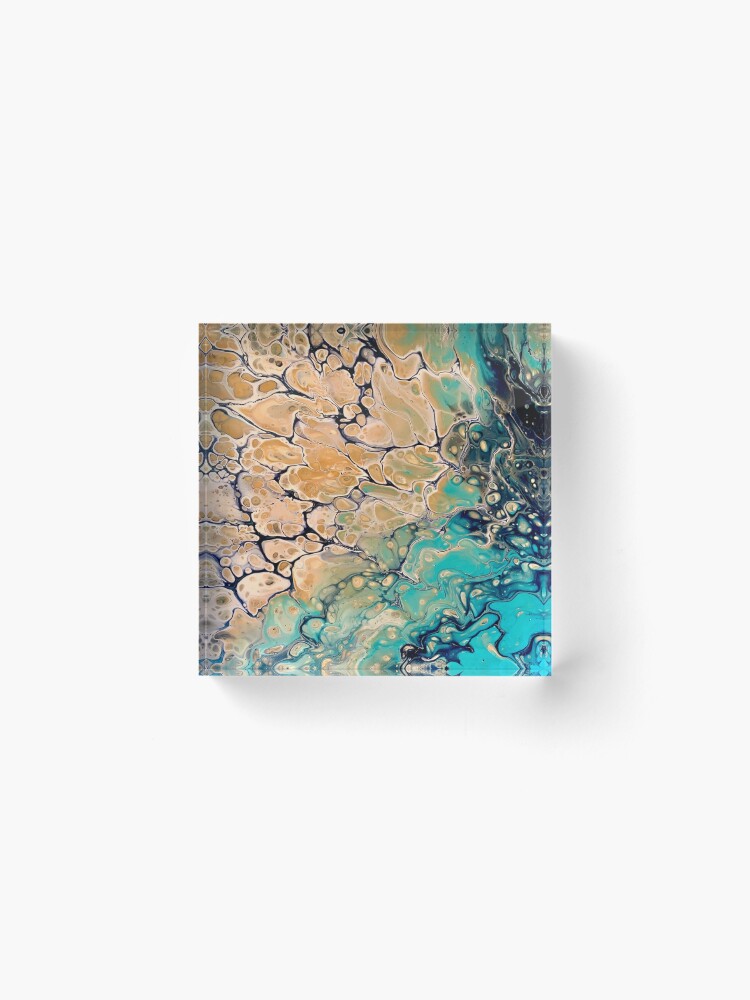 Alternate view of The Beach Acrylic Block