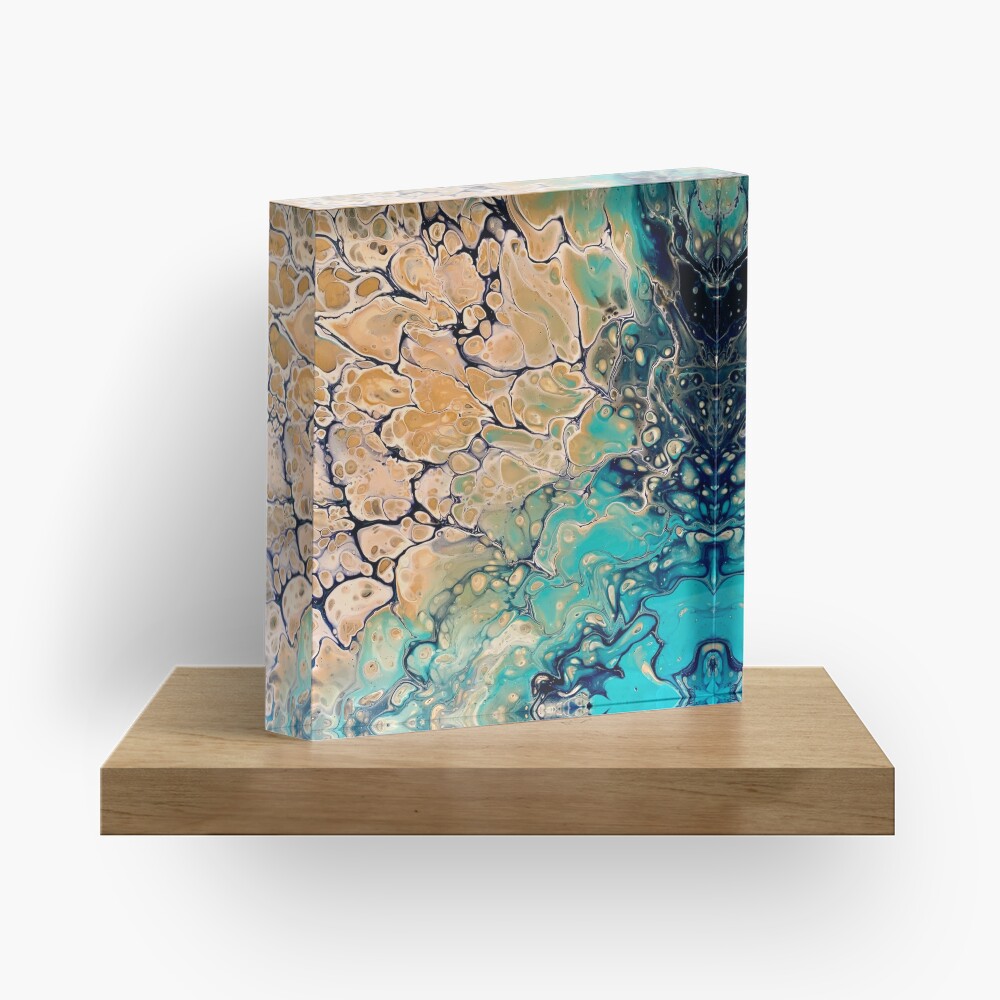 The Beach Acrylic Block