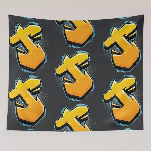 Item preview, Graffiti Letter J designed and sold by NameGraffiti.