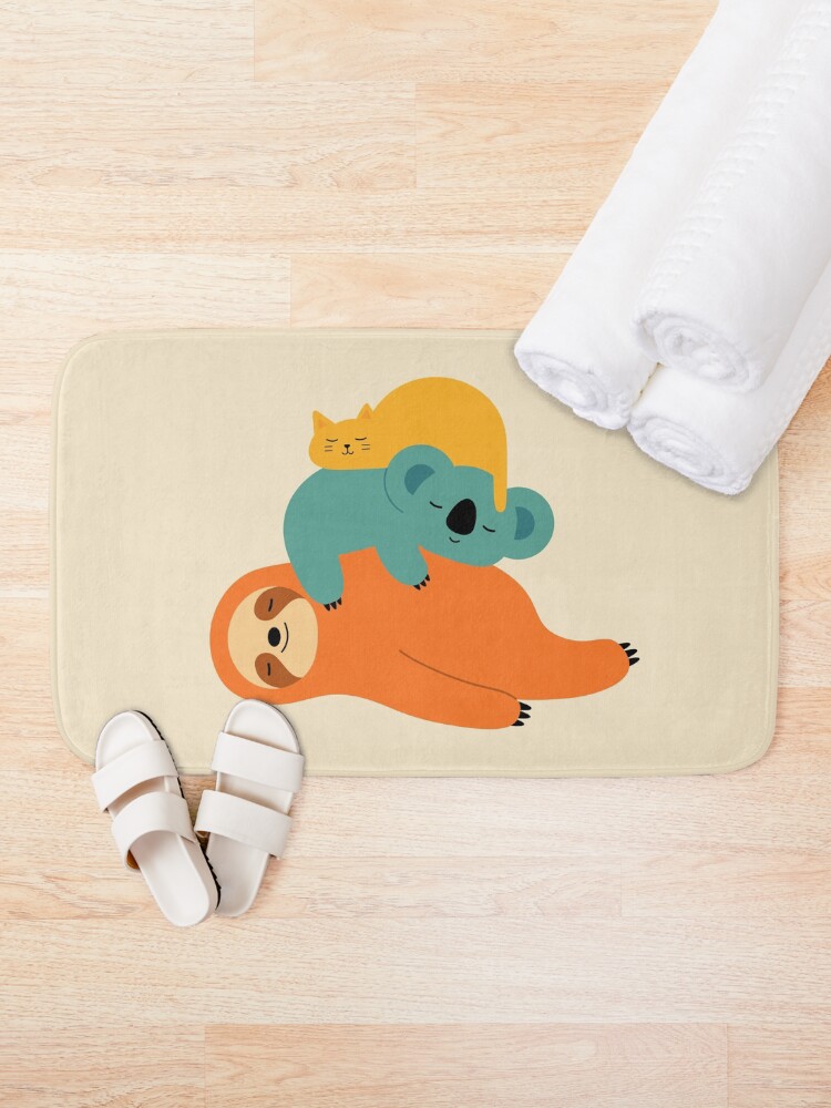 Alternate view of Being Lazy Bath Mat