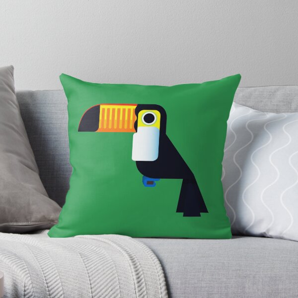 Toucan Throw Pillow