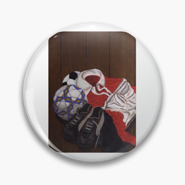 Item preview, Vintage Football Soccer Painting  designed and sold by RBEnt.