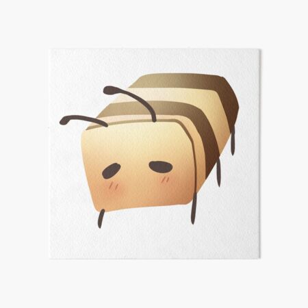 Minecraft Bee Art Board Print for Sale by PGUniverse