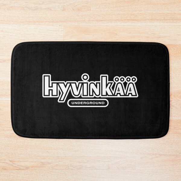 Item preview, Hyvinkää Underground (valkoinen teksti) designed and sold by futurytmi.