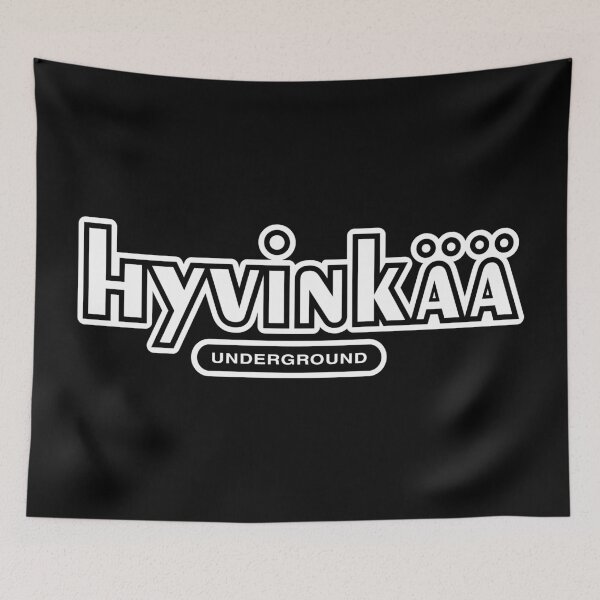 Item preview, Hyvinkää Underground (valkoinen teksti) designed and sold by futurytmi.