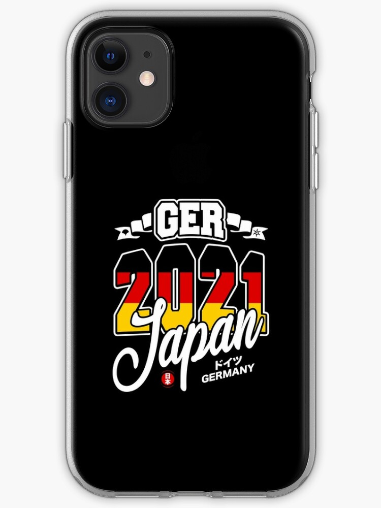 Germany Ger German World Sports Fan Tokyo Japan 21 Supporter Iphone Case Cover By Sportfanmonster Redbubble