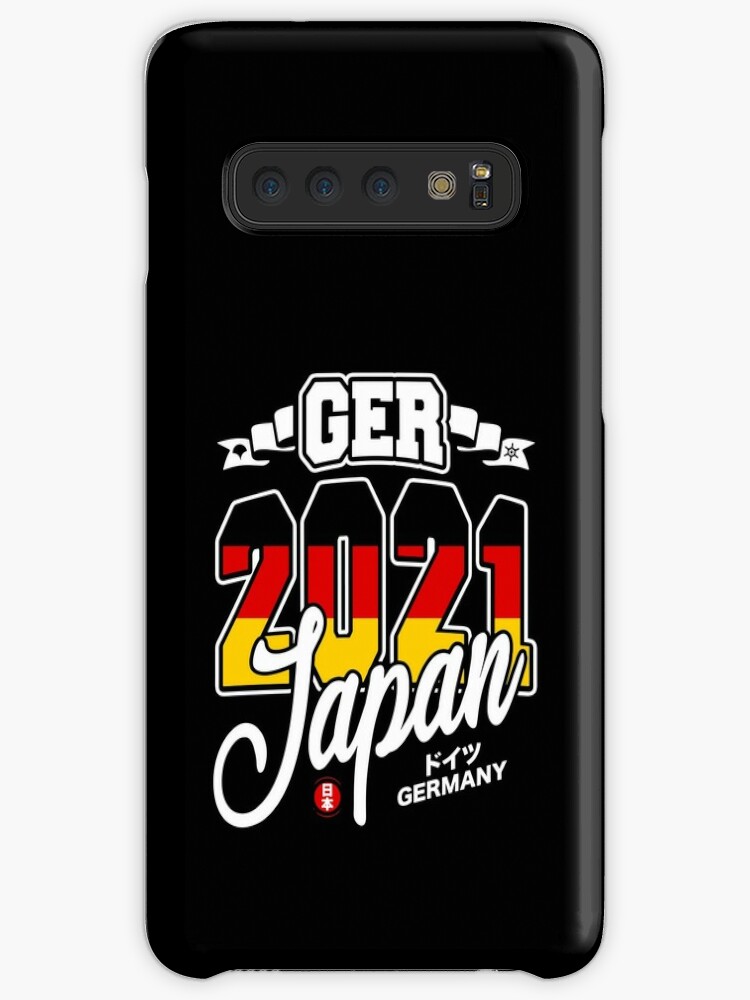 Germany Ger German World Sports Fan Tokyo Japan 21 Supporter Case Skin For Samsung Galaxy By Sportfanmonster Redbubble