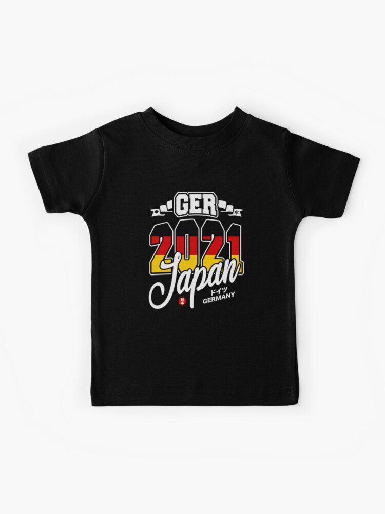 Germany Ger German World Sports Fan Tokyo Japan Supporter Kids T Shirt By Sportfanmonster Redbubble