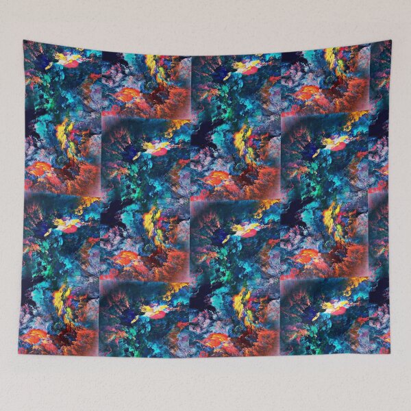 Item preview, Colorful Abstract Clouds  designed and sold by KoolesttDesigns.