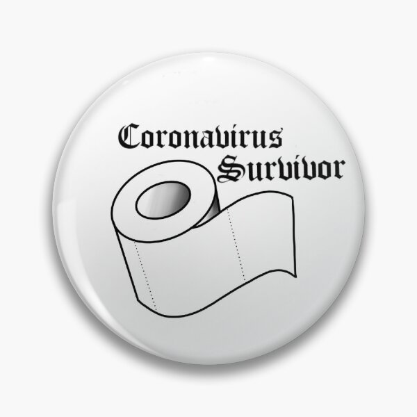 Item preview, Coronavirus Survivor Loo Roll designed and sold by HannaEyeTattoo.