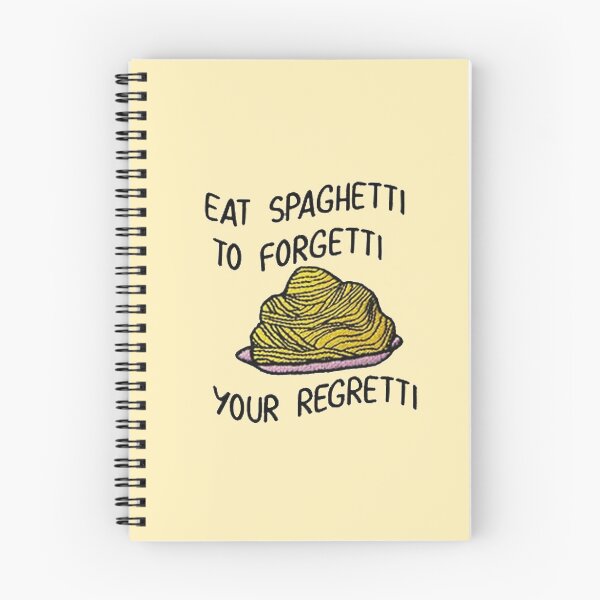 Item preview, Eat yor spaghetti to forgetti your regretti designed and sold by Etchedclothing.