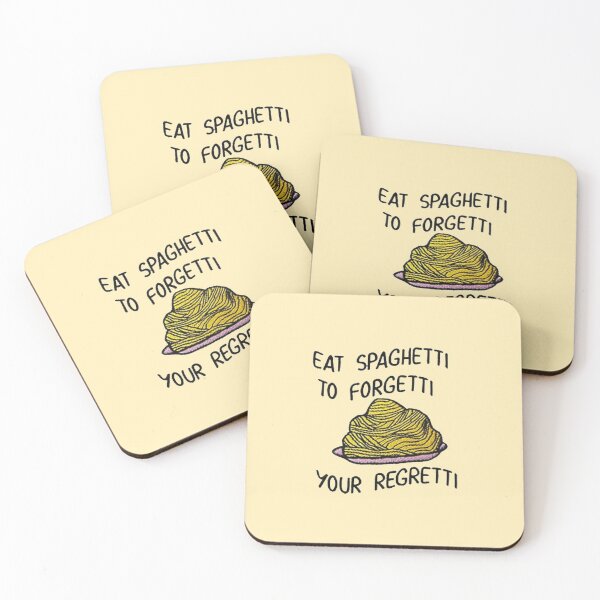 Item preview, Eat yor spaghetti to forgetti your regretti designed and sold by Etchedclothing.