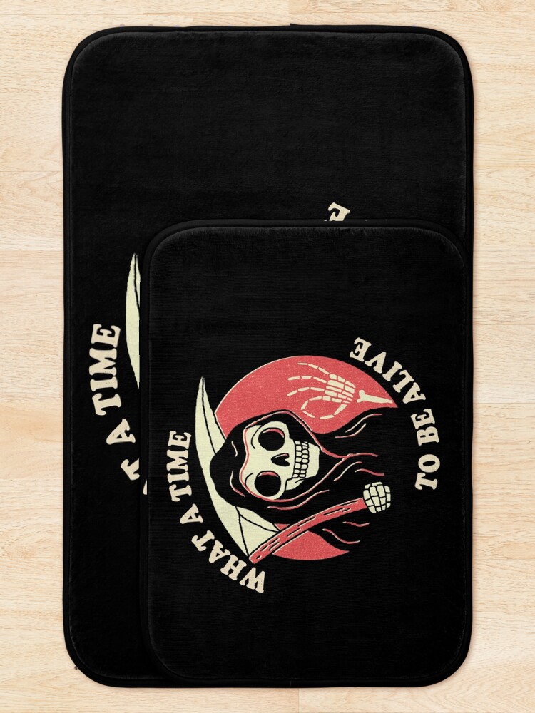 Alternate view of What A Time To Be Alive Bath Mat
