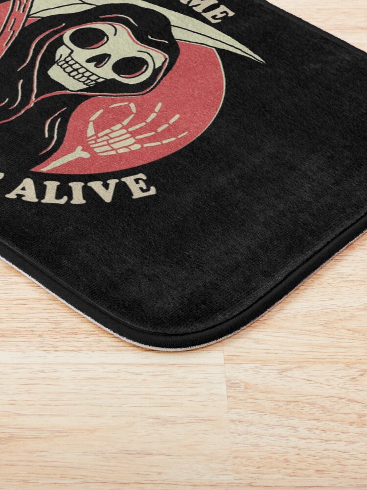 Alternate view of What A Time To Be Alive Bath Mat