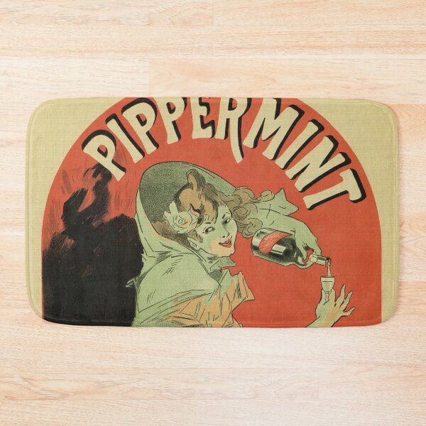 Item preview, Vintage French mint liqueur ad by Chéret designed and sold by aapshop.