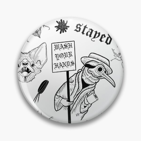 Item preview, I Stayed at Home Plague Doctor Design designed and sold by HannaEyeTattoo.