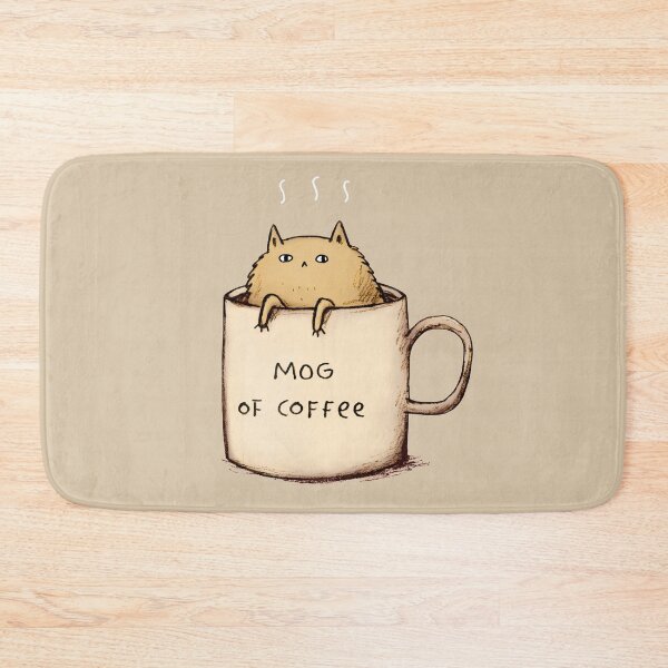 Item preview, Mog of Coffee designed and sold by SophieCorrigan.