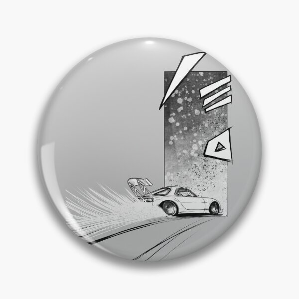 Item preview, Drift RX7 designed and sold by Yeomans Cartoons.