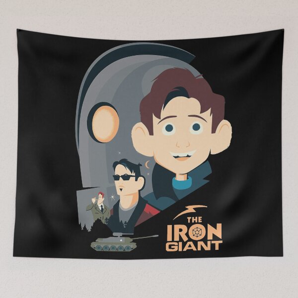 Item preview, The Iron Giant - Animated Movie Artwork designed and sold by L. Layne.