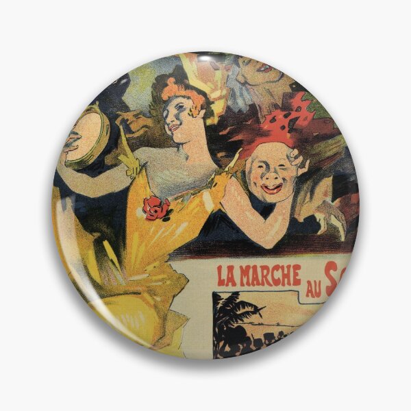 Item preview, The March in The Sunshine vintage shadow play by Chéret designed and sold by aapshop.